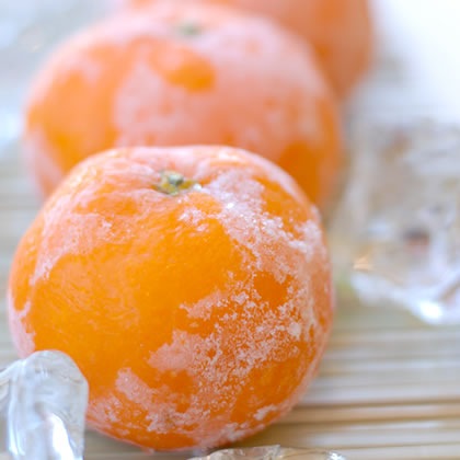 冷凍 みかん(4個入り)　三ヶ日 ミカン 入手困難なブランド 奥平山産の蜜柑フルーツ オレンジ おやつ ヨナナスやアイスにアレンジもおすすめ♪
